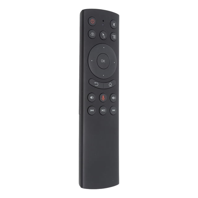 Control Remoto Por Voz Inalámbrico, Tecnología Inalámbrica 2.4G Conexión Estable Control Remoto Por Voz ABS Con Receptor USB Para TV Box
