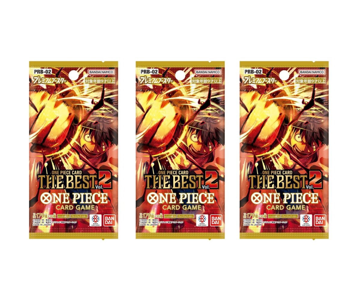 ONE PIECE CARD GAME THE BEST vol2 新品7パック Amazon.com: One Piece Card Game The Best Vol.2 (PRB-02) Booster
