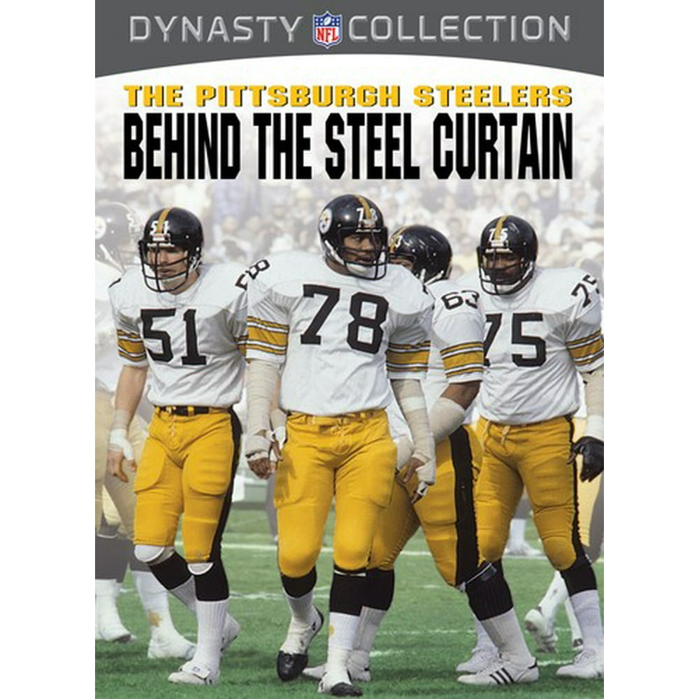 NFL The Pittsburg Steelers Behind the Steel Curtain (DVD) Walmart