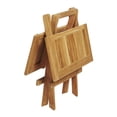 thumbnail image 2 of ARB Teak & Specialties table d'Appoint Pliant Carré, 2 of 5