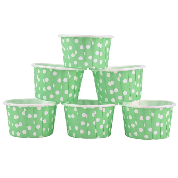 100 UDS mini moldes para cupcakes Vasos de Papel Elegantes para Hornear para Fiestas de Boda