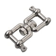 thumbnail image 3 of Grillete de conector giratorio Cola cadena de ancla de mandíbula marina 10 mm acero inoxidable 316, 3 of 8