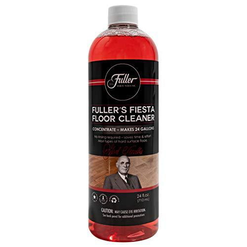 Fuller Brush Fiesta Floor Cleaner Liquid Concentrate - Eco Multi-Surface & Industrial Cleaning for Hardwood, Laminate, Linoleum, Tile & Ceramic Floors, 24 Fl. Oz. Bottle (1)