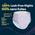 thumbnail image 4 of Goodnites Girls' Nighttime Bedwetting Underwear, Size S/M (43-68 lbs), 60 Count, 4 of 11