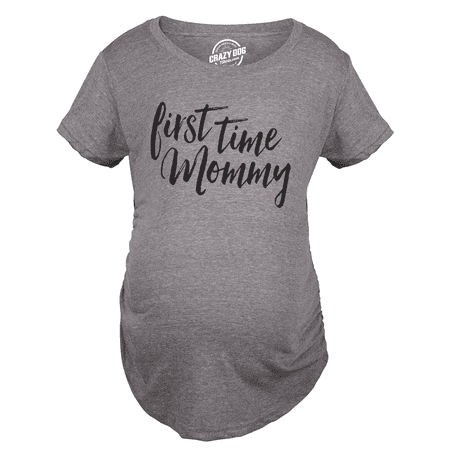 Maternity First Time Mommy Pregnancy Tshirt Cute Belly Bump Tee For Mother To (Best Time To Check Pregnancy)
