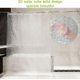 thumbnail image 5 of Cortina de ducha antimoho CHAO 180 x 200 cm semitransparente EVA impermeable lavable 3D con 12 anillas sin PVC, 5 of 5