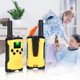 thumbnail image 5 of T50 2 PCS Walkie-Talkie para niños Interfono para exteriores Walky Talky Toy 3KMYamarillo, 5 of 5