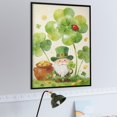 thumbnail image 2 of Gnome Shamrock 1000 Pieces Jigsaw Puzzle for Adults, Irish Holiday Puzzle, Completed Size 30 x 20 in, Relaxing Seasonal Game Night, 2 of 8