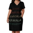 thumbnail image 2 of Kamala Harris-vestido holgado de estilo Vintage para mujer ropa de verano con bolsillos vestidos elegantes para fiesta de graduación, 2 of 6