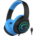thumbnail image 1 of Auriculares para niños iClever Upgrade USB C, 85 dBA, volumen seguro, 1 of 7