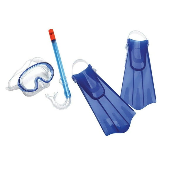 Speedo Childs Blue Diving Kit with Mask, Snorkel and Fins