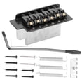 thumbnail image 6 of Electric Guitar Single Tremolo Bridge Bar Kit, Guitar Tremolo Bridge, Tremolo System With Roller Single Locking Vibrato Bridge Tailpiece For ST Guitar, 6 of 8