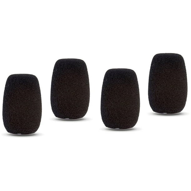 shure acvg4wsb black foam windscreen for centraverse gooseneck