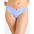 thumbnail image 4 of Fresh by Fruit of the Loom 2-Pack Embroidered Bikini, Sizes XS to XXL, 4 of 10