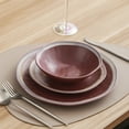 thumbnail image 4 of Stone + Lain Serafina Stoneware Collection Dinnerware Set, 32-Piece Service for 8, Wine, 4 of 10