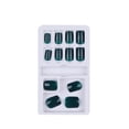 thumbnail image 1 of 12 uñas postizas de un solo color, kit de herramientas de manicura, desmontables y reutilizables, material ABS duradero, ideal para salón o uso en casa, modelo F648-3., 1 of 6