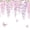 Floral-8, variant on Duangreer Vintage Floral Shower Curtain with 12 Hooks, Waterproof Faric Curtain for Bathroom, 72x72 Inches