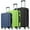 Blue-Green-Black, variant on ALEX VANDO Traveler Luggage 3 Piece Luggage Sets Hardshell Lightweight Suitcase with TSA Lock Spinner Wheels