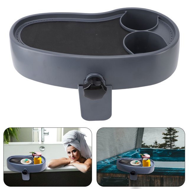 Bandeja para Servir jacuzzi ANGGREK bandeja Multifuncional Ajustable para libros