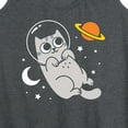 thumbnail image 3 of Instant Message - Astronaut Cat - Women's Racerback Tank Top, 3 of 6