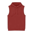 thumbnail image 5 of Hoodies for Women with Dog Pouch Sleeveless Hooded Sweatshirt with Kangaroo Pocket Pet Carrier Animal Holder Long Sleeve Pullover Tops, 5 of 5