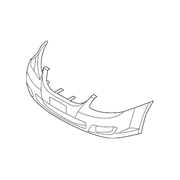 Genuine OE Kia Bumper Cover - 86511-1L001