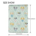 thumbnail image 3 of Pofeuu Different Breeds of Dogs Print Travel Document Organizer Passport Holder Men Women for Family (6.5 in x 4.5 in),Wallet Holder Credit Card Clutch Bag Case, 3 of 5
