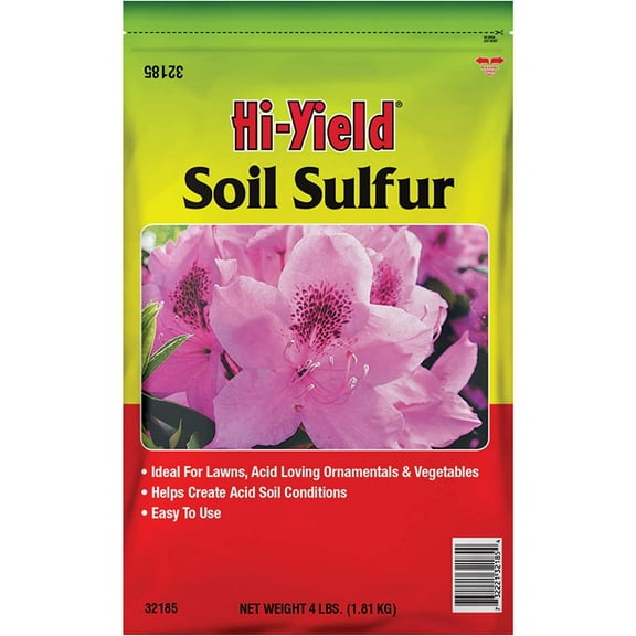 Voluntary Purchasing Group Soil Sulfur Granules - Natural Fertilizer, Lawn, Outdoor - 4 lbs