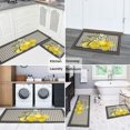thumbnail image 4 of Kitchen Mat Set of 2 Non Slip Lemon Kitchen Runner Rug Farmhouse Floor Mat for Home Kitchen Decor-17*30 + 17*47 inches, 4 of 6
