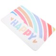 thumbnail image 4 of Mat Bathroom Bath Rainbow Rug Rugs Floor Mats Carpet Non Fun Door Anti Water Kitchen  Absorbent Gym Office Chair, 4 of 8