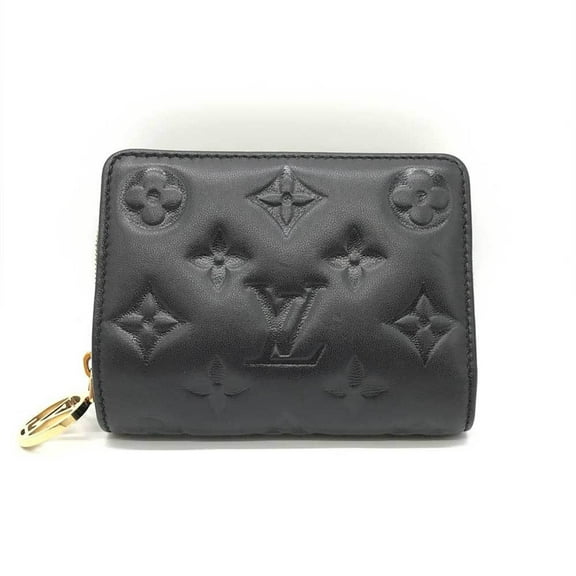 Pre-Owned Louis Vuitton Portefeuille Lou Monogram M81599 Black LOUIS VUITTON (Good)