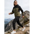 thumbnail image 5 of Hanerdun Womens Cargo Joggers with Pockets Drawstring Elastic Waist Ankle Sweatpants Workout Activewear M, 5 of 9