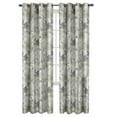 thumbnail image 5 of Achim Tranquil - Lined Grommet Window Curtain Panel, Silver, 50x84, 5 of 6