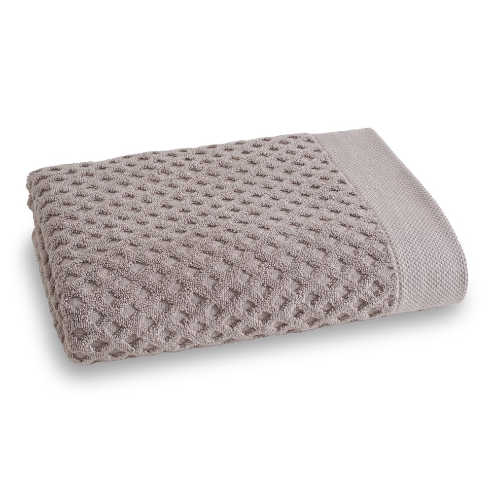 Better Homes & Gardens Ultra Soft Solid Texture Bath Towel, Taupe
