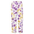 thumbnail image 4 of kaondbfi Summer Linen Pants for Women Wide Leg Pants Loose Pants Pants with and Pockets Casual Pants for Women, 4 of 9