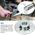 thumbnail image 6 of 40/41/420 Chain Sprocket 48 Tooth with 1" Bore 1/4 Keyway Go Kart Sprocket Hub Replacement for Predator 212cc 196cc Go Cart Mini Bike Powersports Parts, 6 of 9