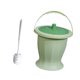 thumbnail image 5 of Botella orinal de orinal y cepillo para el inodoro del anillo, jarra de urinario de la noche de orina, olla de cámara para adultos mujeres hombres Verde, 5 of 8