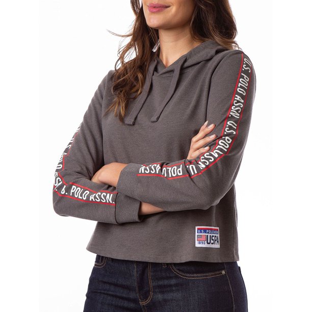 U.S. Polo Assn. Women's Athleisure Cropped Hoodie