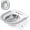 Gray, variant on Sitz Bath, Unisex Sitz Bath for Toilet, Sitz Bath for Hemorrhoids, Sitz Bath Soak Tub, Sitz Bath Postpartum Care, Home Use Portable for Easy Storage – (Purple Manual)