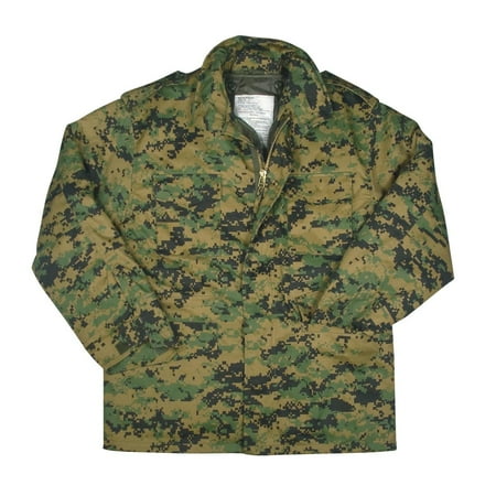 - Ultra Force M-65 Field Jacket Woodland Digital Camo