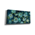 thumbnail image 2 of Epic Graffiti 'Indigo Mums' by Silvia Vassileva, Canvas Wall Art, 24"x12", 2 of 3