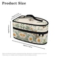 thumbnail image 6 of HELLHERO Floral Butterfly Protective Travel Steamer Storage Bag Compatible with Most Iron For Garment Care Steam Iron Carrying Case, Bag Only, 6 of 6