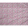 thumbnail image 4 of oneOone Polyester Lycra Fabric Flower & Leaves Watercolor Printed Craft Fabric BTY 56 Inches Wide, 4 of 4