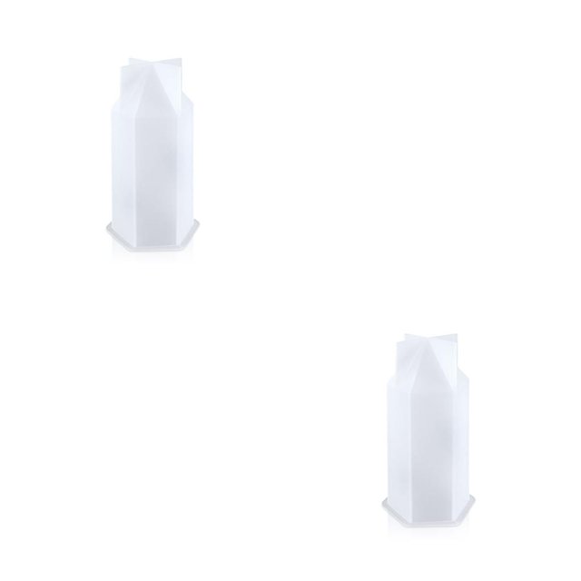 Inteprter Moldes para hacer velas, molde de resina, molde antiadherente surtido, Kit de reutilizable de silicona DIY, moldeador artesanal Type1 NO1