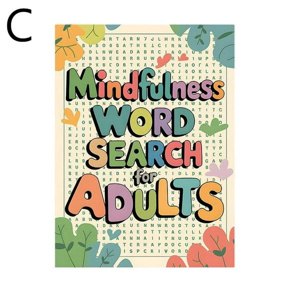 Mindfulness Word Search for Adults Mindfulness Word Search Game Book