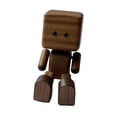 thumbnail image 3 of Figura decorativa de madera creativa para el salpicadero del coche con forma de muñeco que tiembla. Nuez sin tapa, 3 of 9