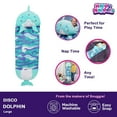 thumbnail image 4 of Happy Nappers: Pillow & Sleepy Sack: Large - Dolphin Disco - 66 x 30", 2-In-1: Plush Animal Opens To Sleeping Bag, Soft Play & Nap Character, Kids 7+, 4 of 18