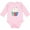 AD-Pink, variant on Inktastic 1st Birthday cupcake Boys or Girls Long Sleeve Baby Bodysuit