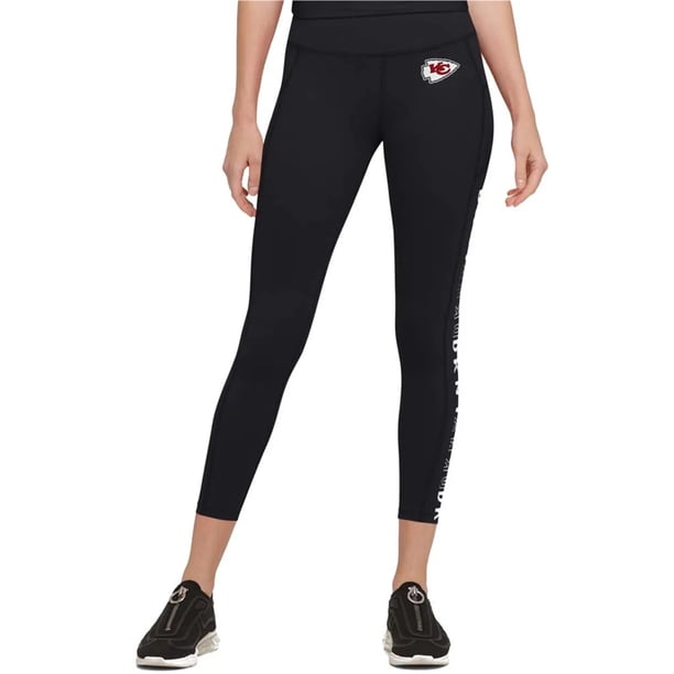 DKNY Mujeres Kansas City Chiefs Compression Athletic Pantalones negro S/24