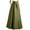 Army Green, variant on Women's Elegant High Waist A Swing Party Evening Skirt With Pockets